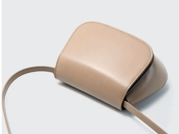 Bolsa Satchel em Couro Hush