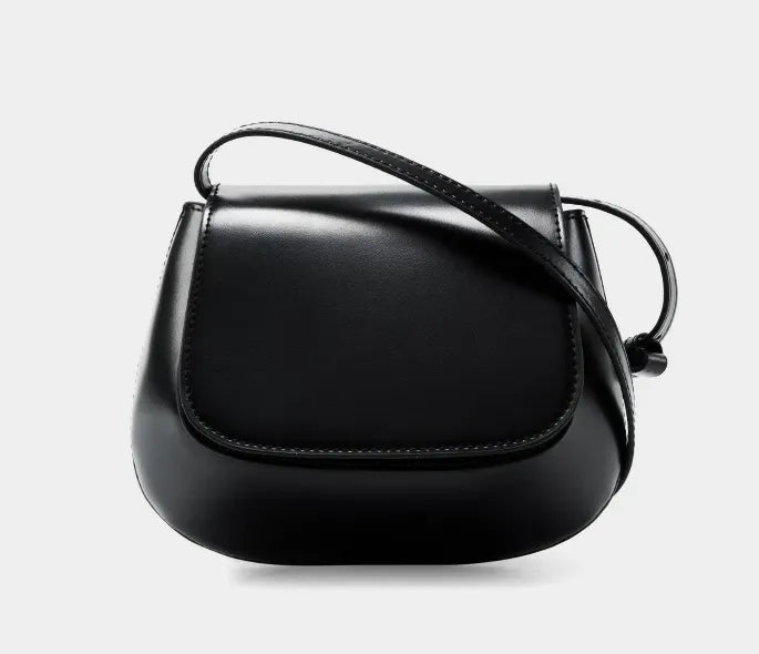 Bolsa Satchel em Couro Hush