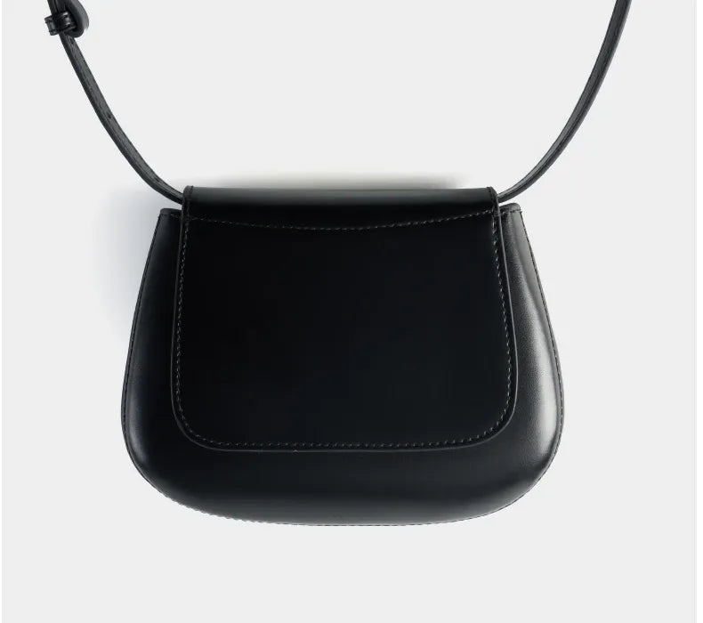 Bolsa Satchel em Couro Hush