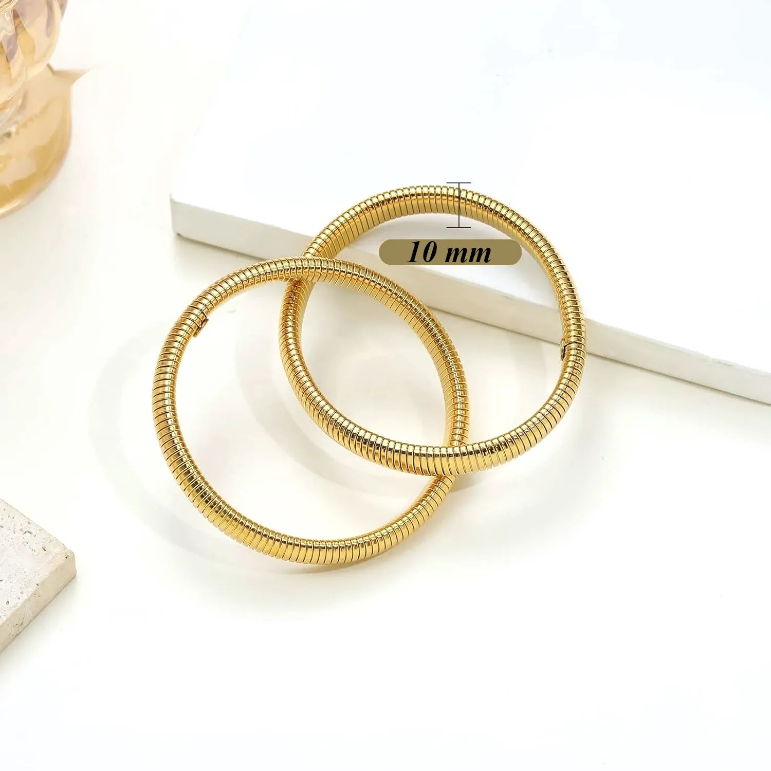 Pulseira Flexível Dourada