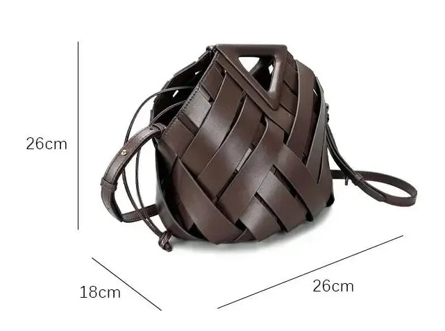 Bolsa de Ombro Couro Legítimo Lorena