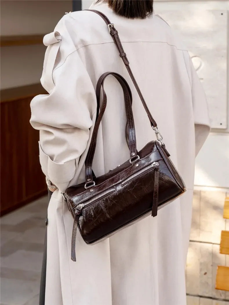 Bolsa de Ombro em Couro Margot