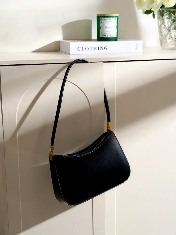 Bolsa de Ombro em Couro Nobreza