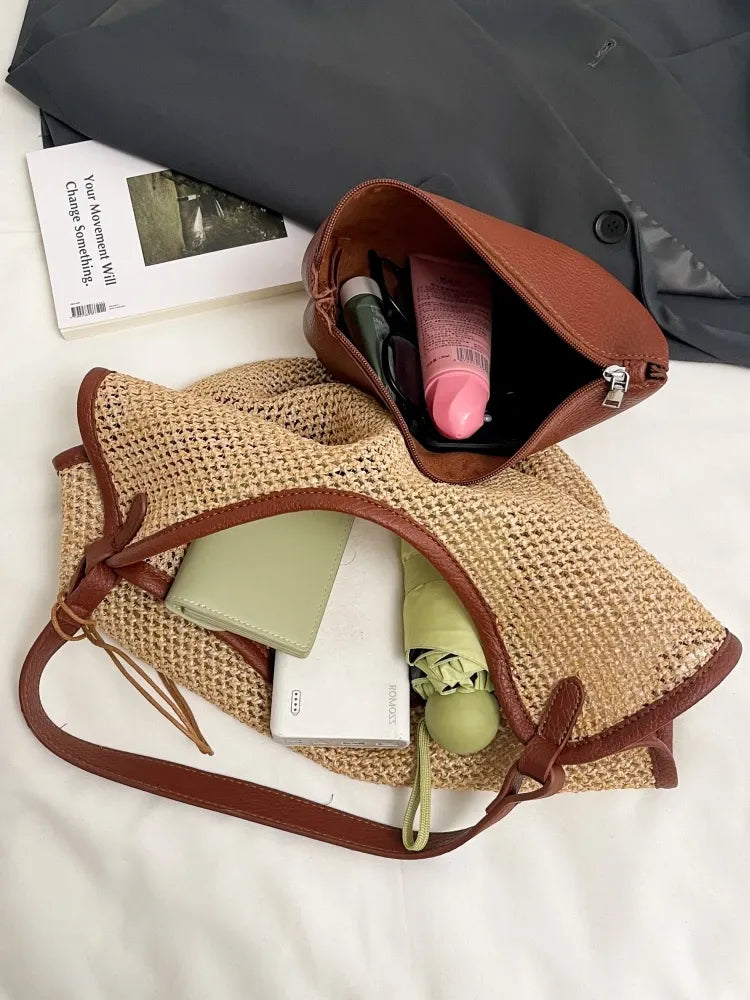 Bolsa de Ombro Maresias Marrom