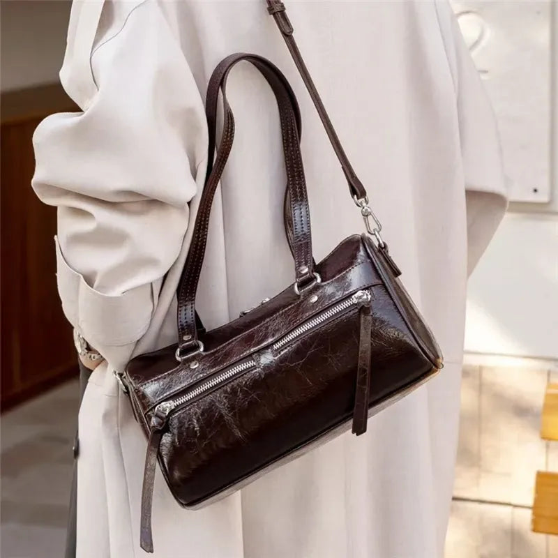 Bolsa de Ombro em Couro Margot