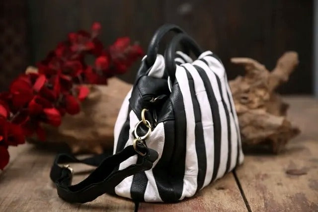 Bolsa em Couro Macio Mosaico