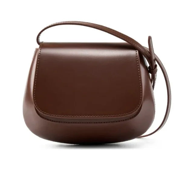 Bolsa Satchel em Couro Hush