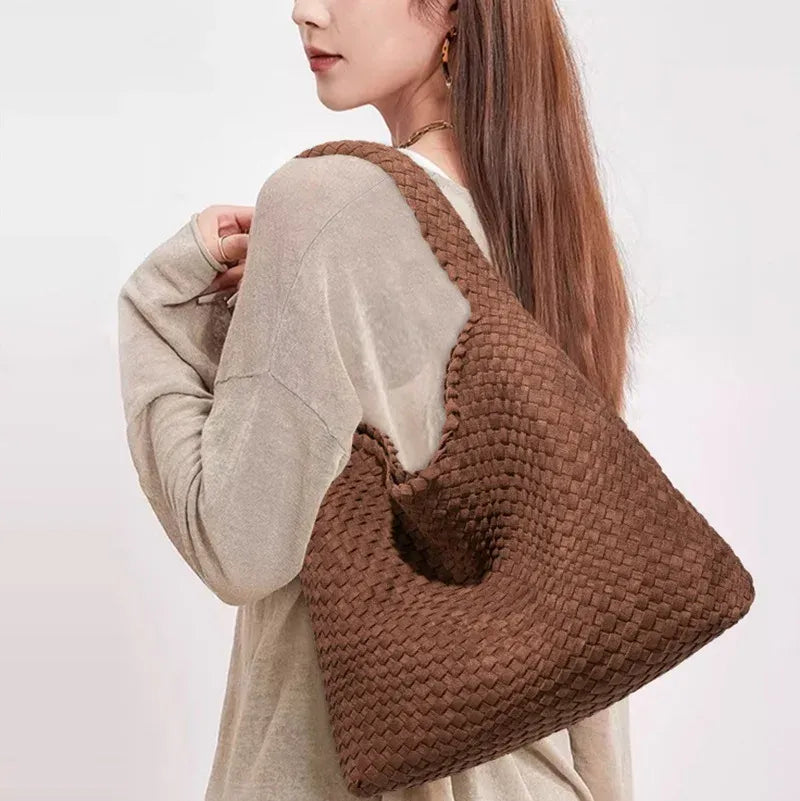 Bolsa Tote em Tressê Cassandra