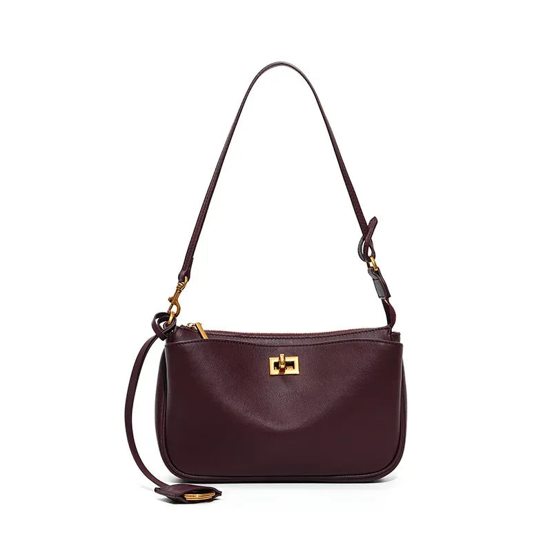 Bolsa de Ombro em Couro Vegas