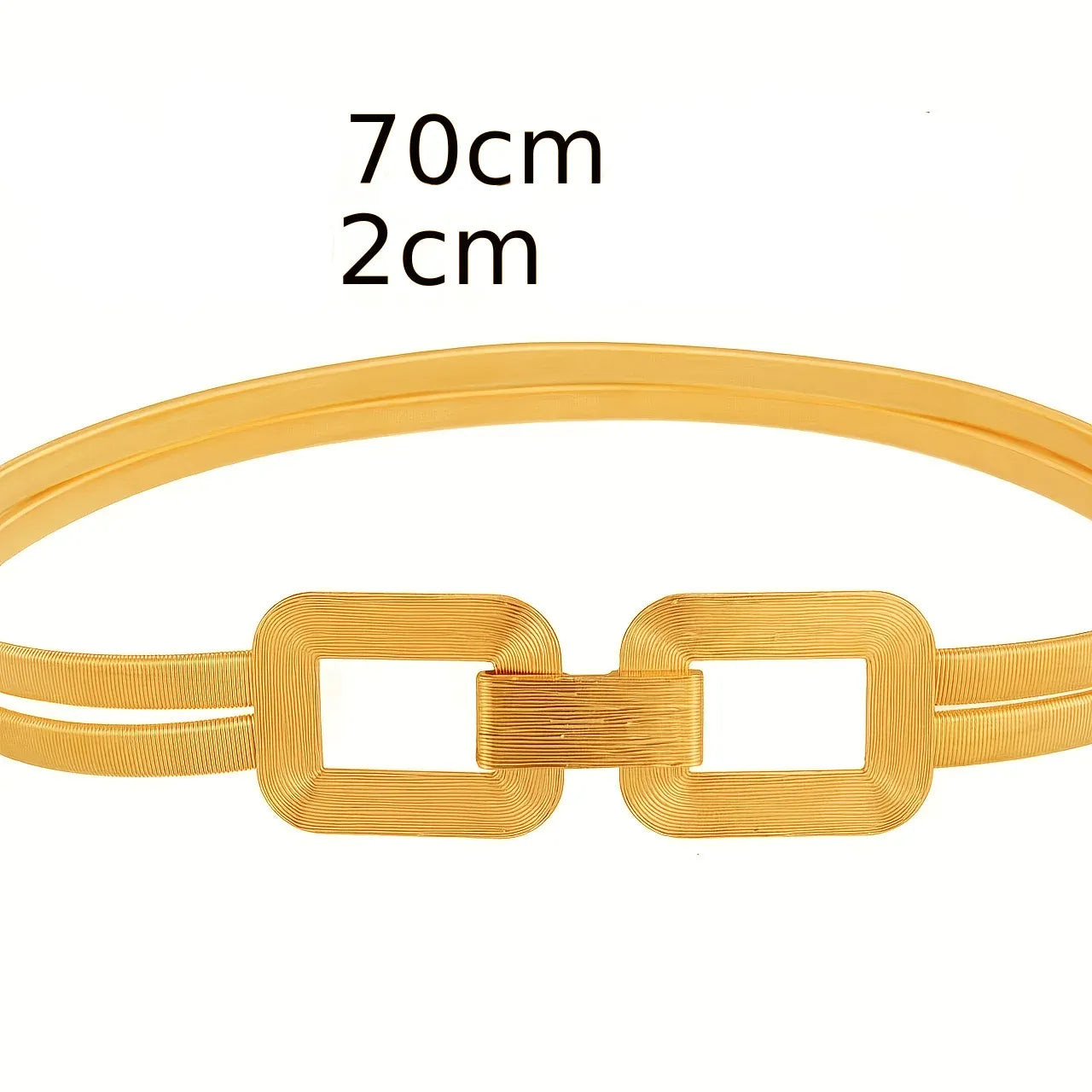 Cinto Elástico Metálico Double