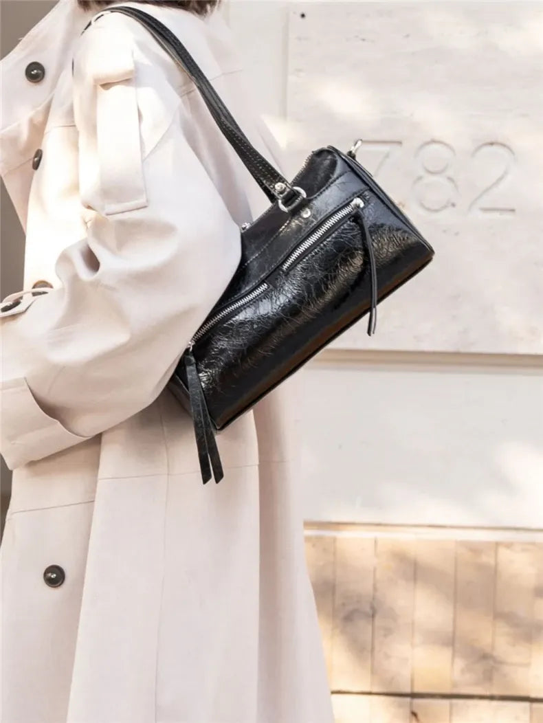 Bolsa de Ombro em Couro Margot