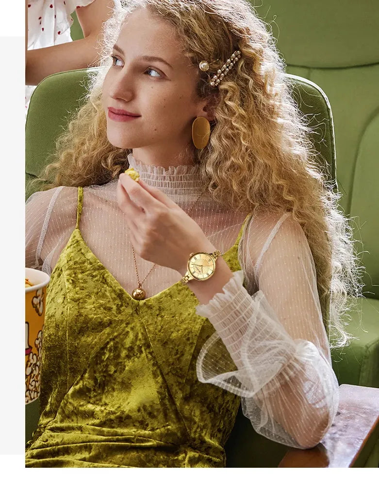 Relógio Aço Inoxidável Small Elegance