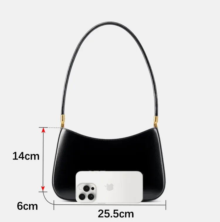 Bolsa de Ombro em Couro Nobreza