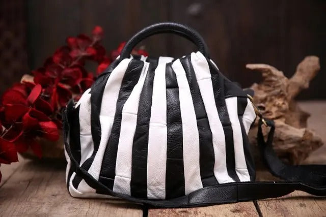 Bolsa em Couro Macio Mosaico