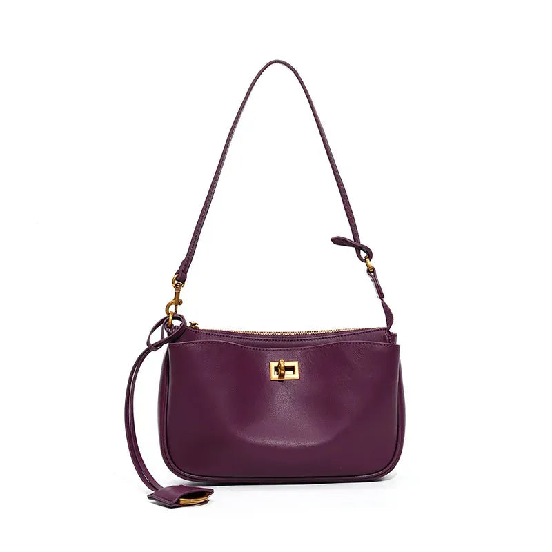 Bolsa de Ombro em Couro Vegas