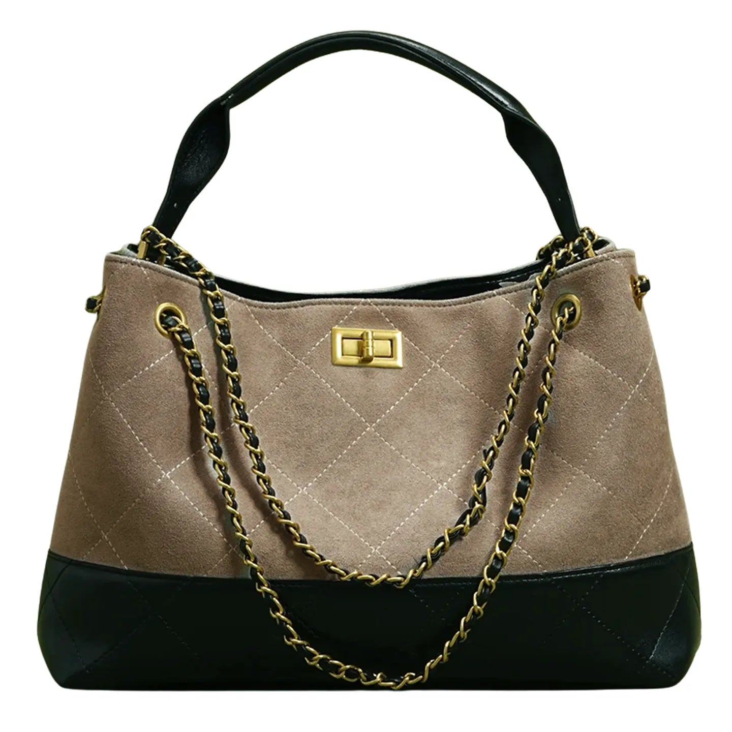 Bolsa de Ombro Camurça Montserrat