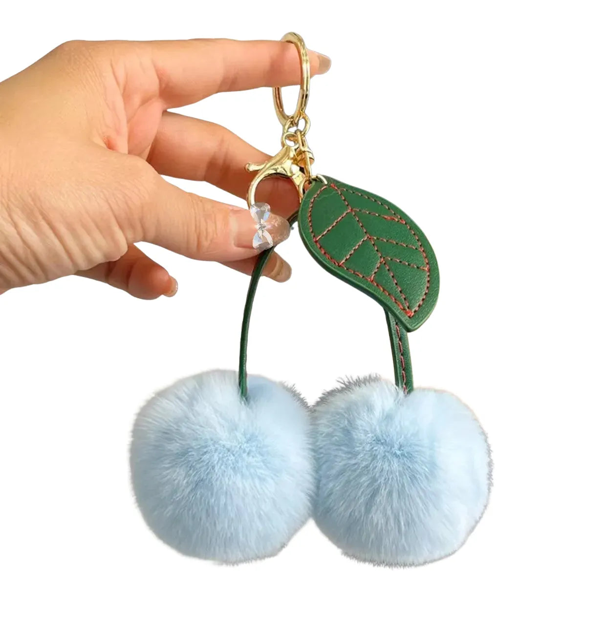 Pingente/Chaveiro de Bolsa Cereja