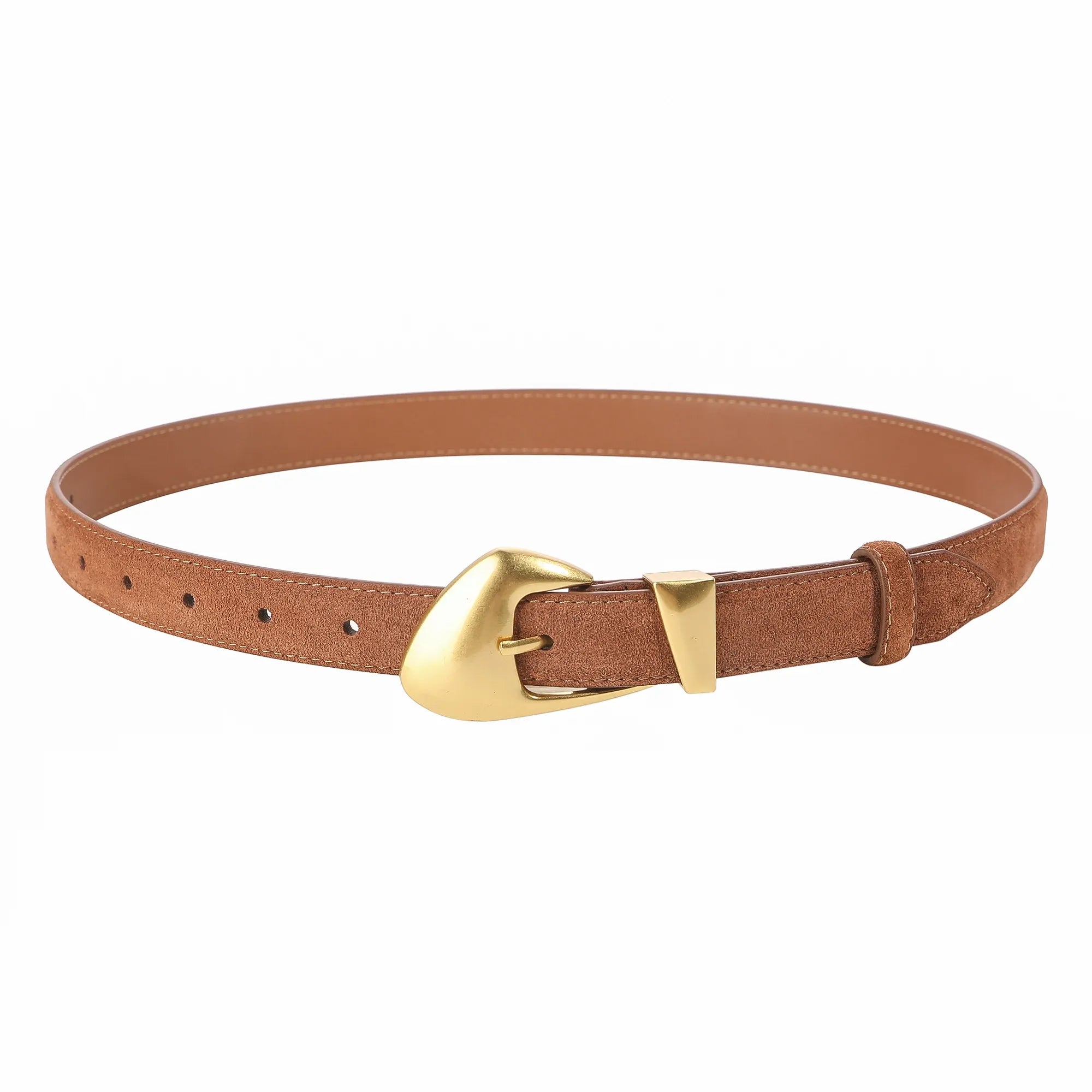 Cinto de Couro Camurça Belle