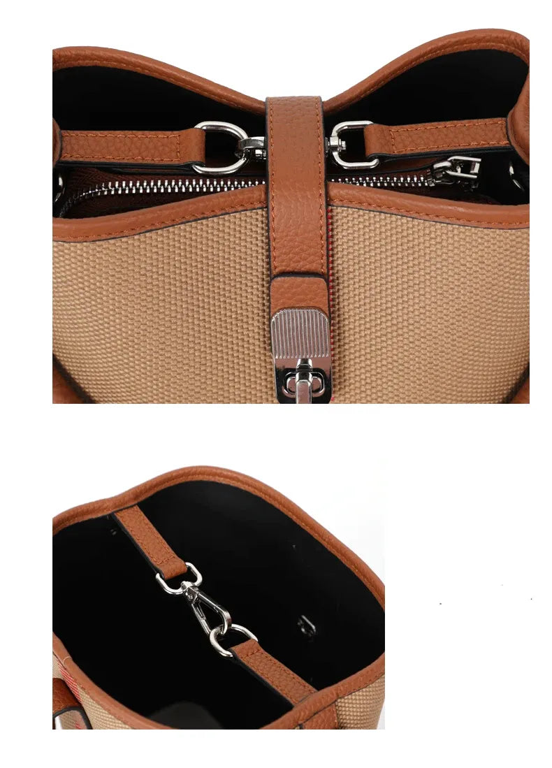 Bolsa Bucket Couro Legítimo Oban