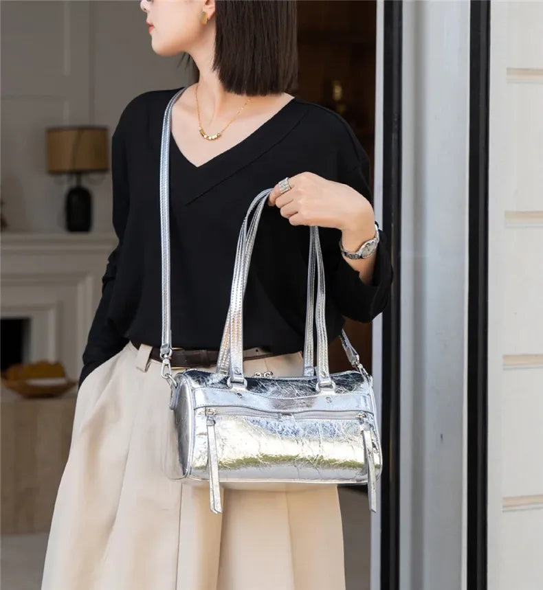 Bolsa de Ombro em Couro Margot