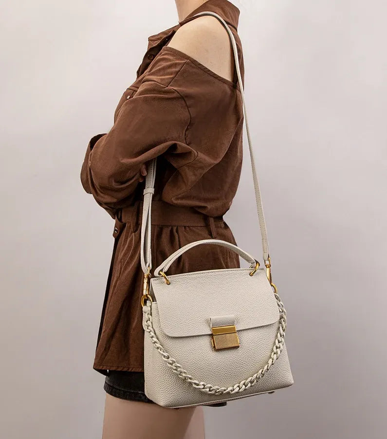 Bolsa Crossbody Couro Legítimo Angelina