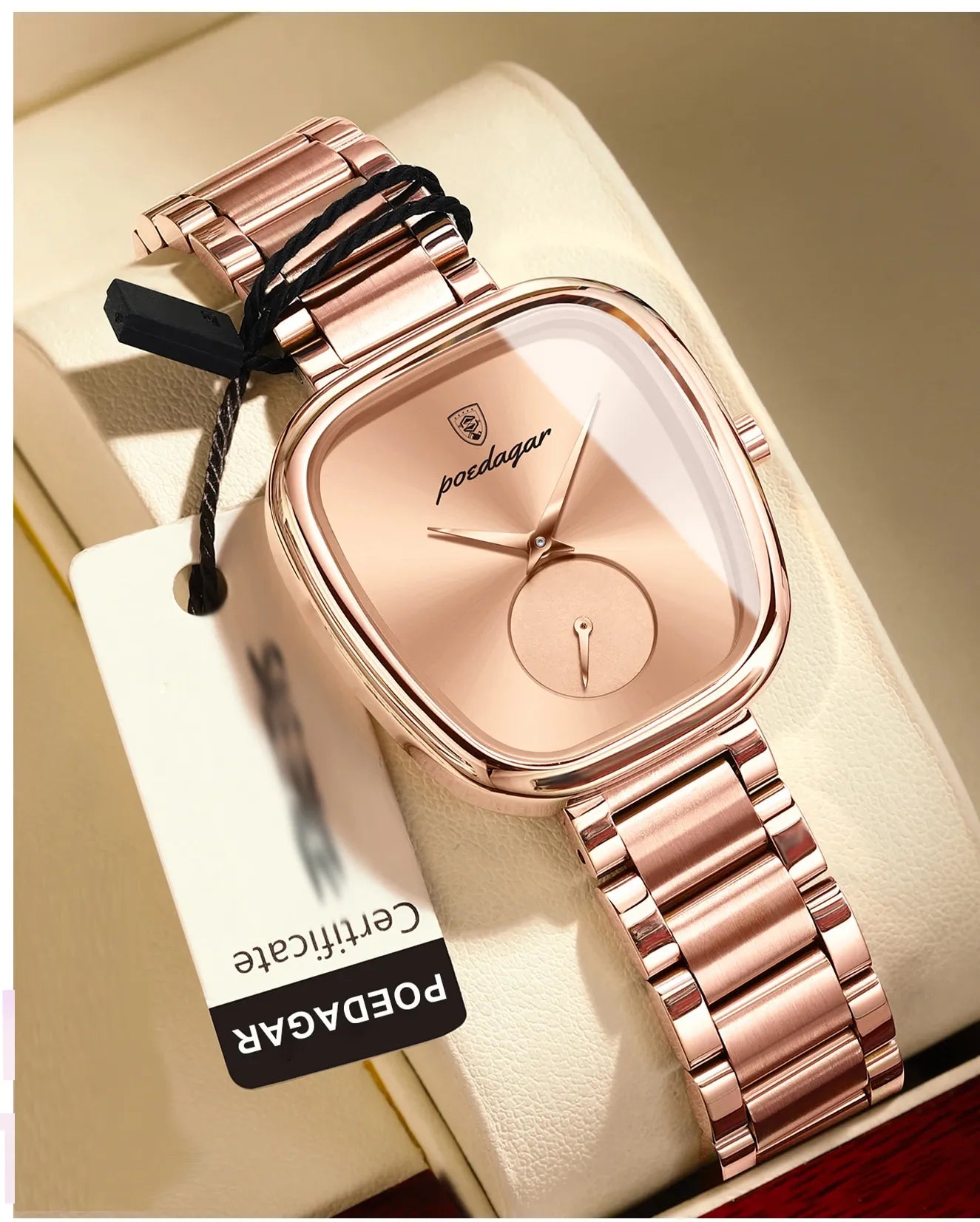 Relógio Aço Inoxidável Luxor