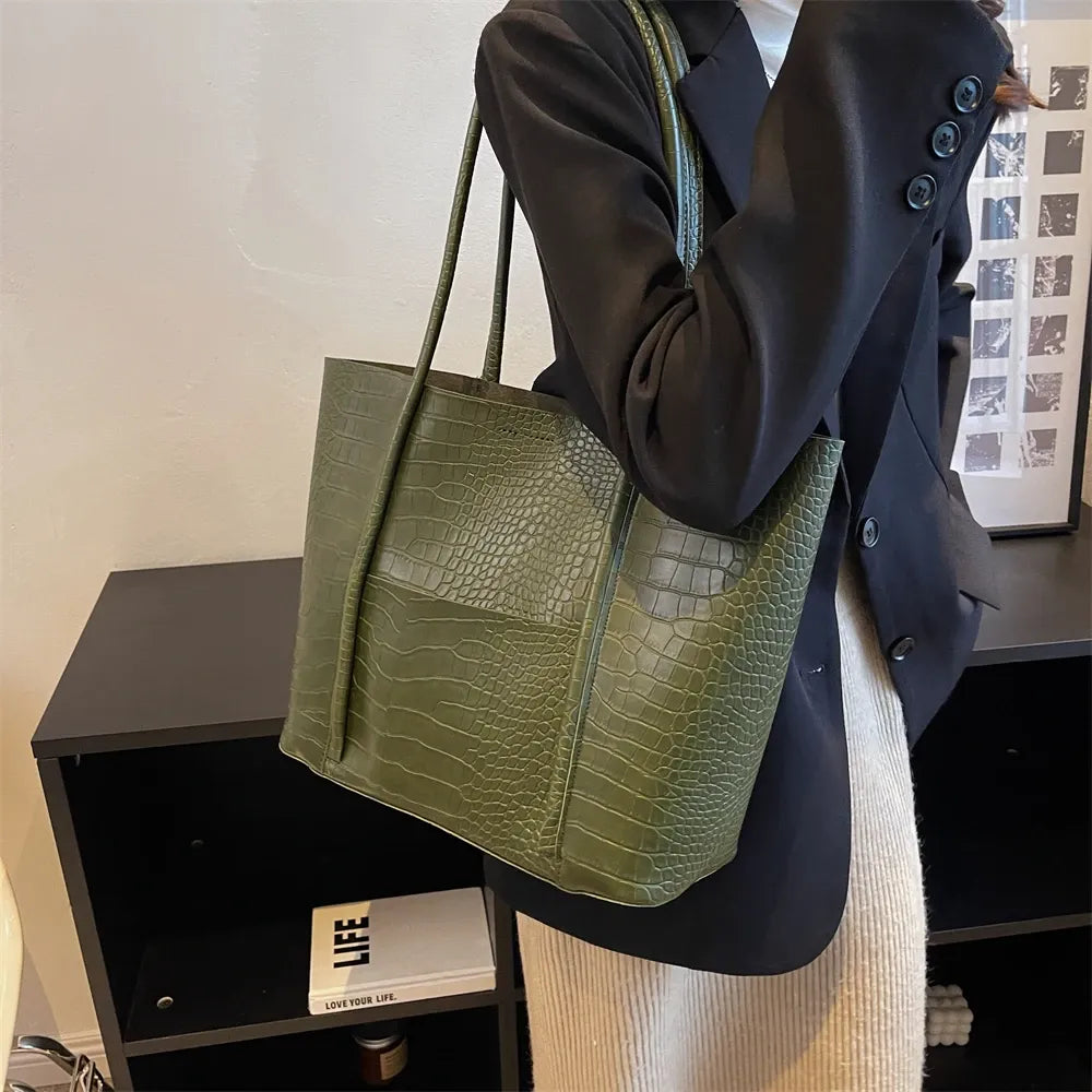 Bolsa Tote de Ombro Manhattan