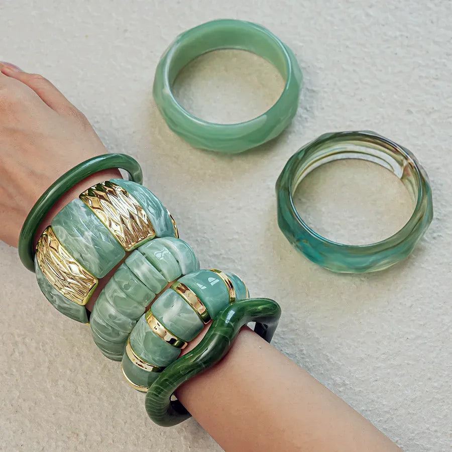 Braceletes Maxxi Verde Bahia