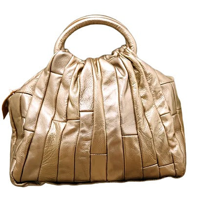 Bolsa em Couro Macio Mosaico