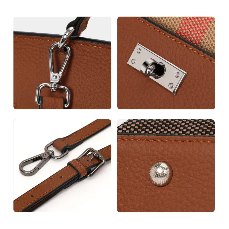 Bolsa de Mão Couro Legítimo Edimburgo