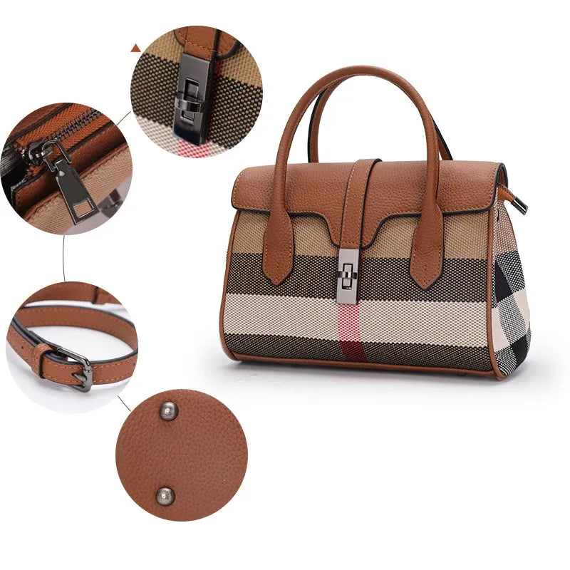 Bolsa de Mão Couro Legítimo Glasgow