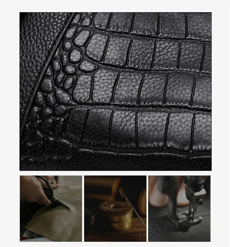 Bolsa de Mão em Couro Iona Black