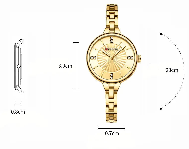 Relógio Aço Inoxidável Small Elegance