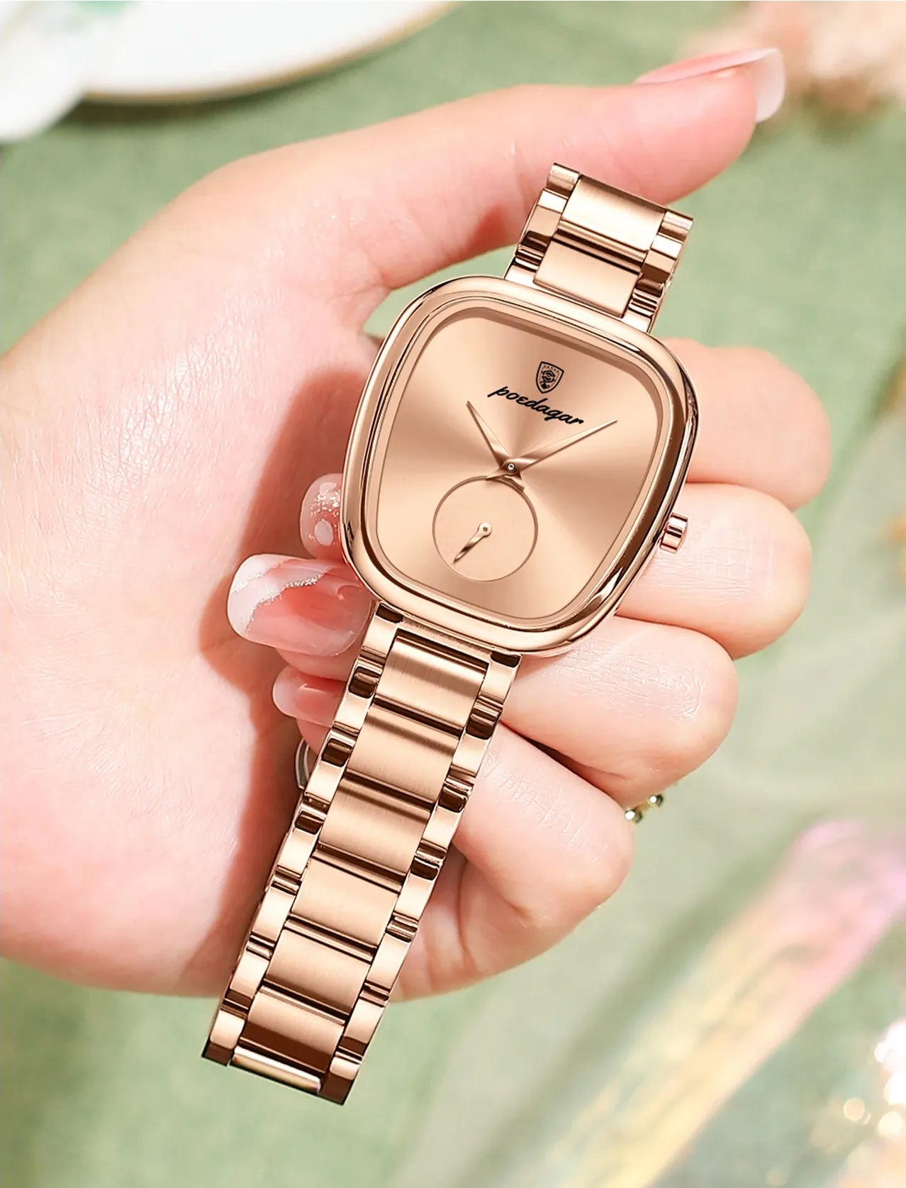 Relógio Aço Inoxidável Luxor