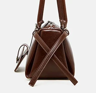 Bolsa Baguete em Couro Karen