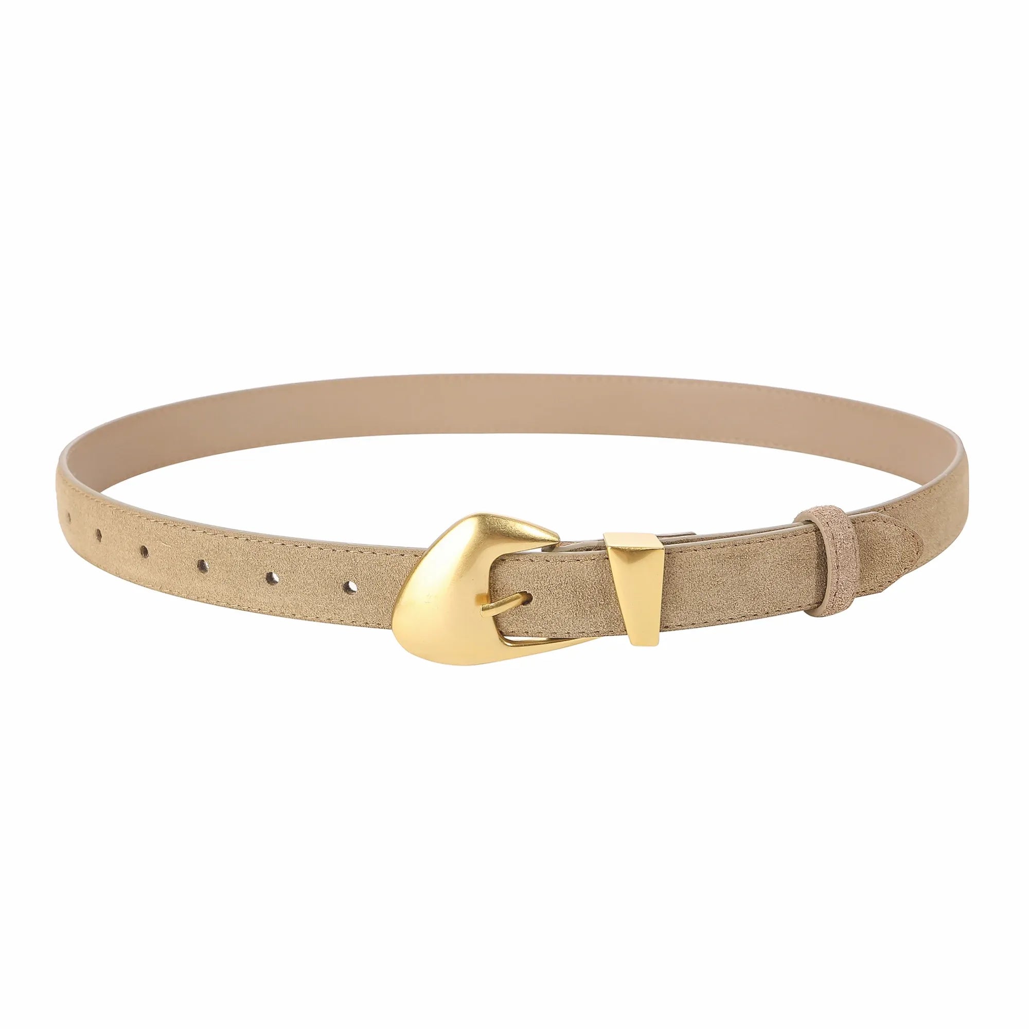 Cinto de Couro Camurça Belle