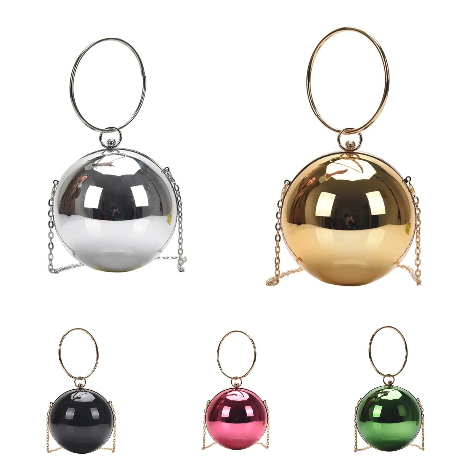 Bolsa de Mão Globo Espelho
