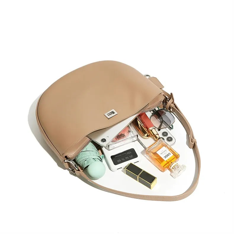 Bolsa de Ombro em Couro Verena