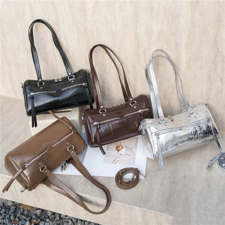 Bolsa de Ombro em Couro Margot