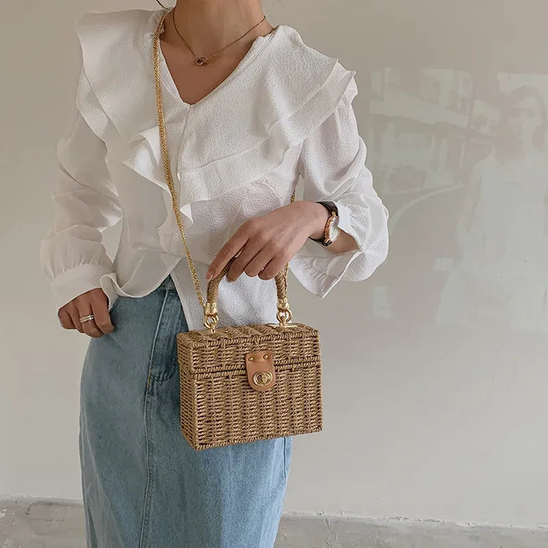 Bolsa de Ombro Ratan Santorini