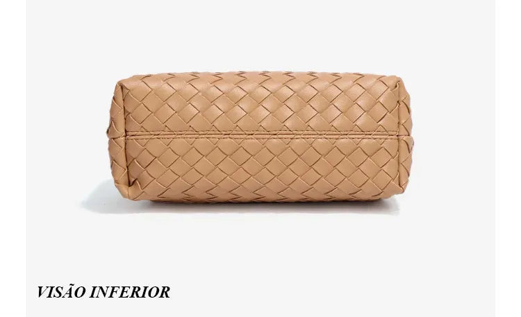 Bolsa em Tressê Crossbody Liandra Pistache