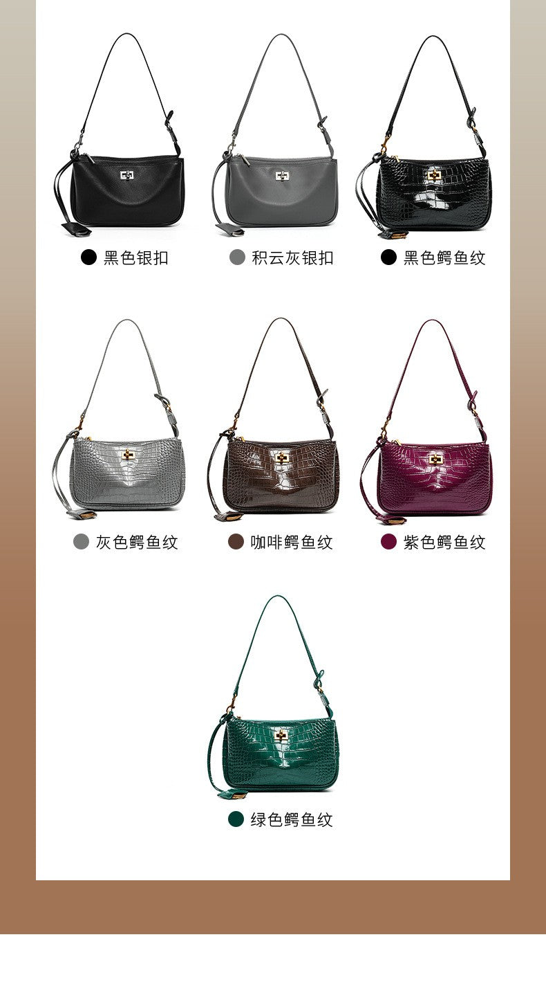 Bolsa de Ombro em Couro Vegas