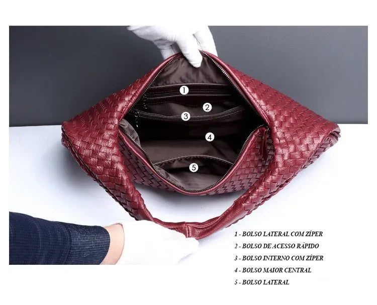 Bolsa Tote de Ombro Micaela