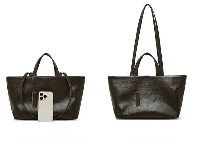 Bolsa Tote em couro Officer