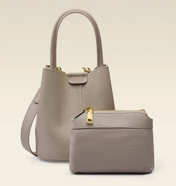 Bolsa Bucket Couro Legítimo Breeze