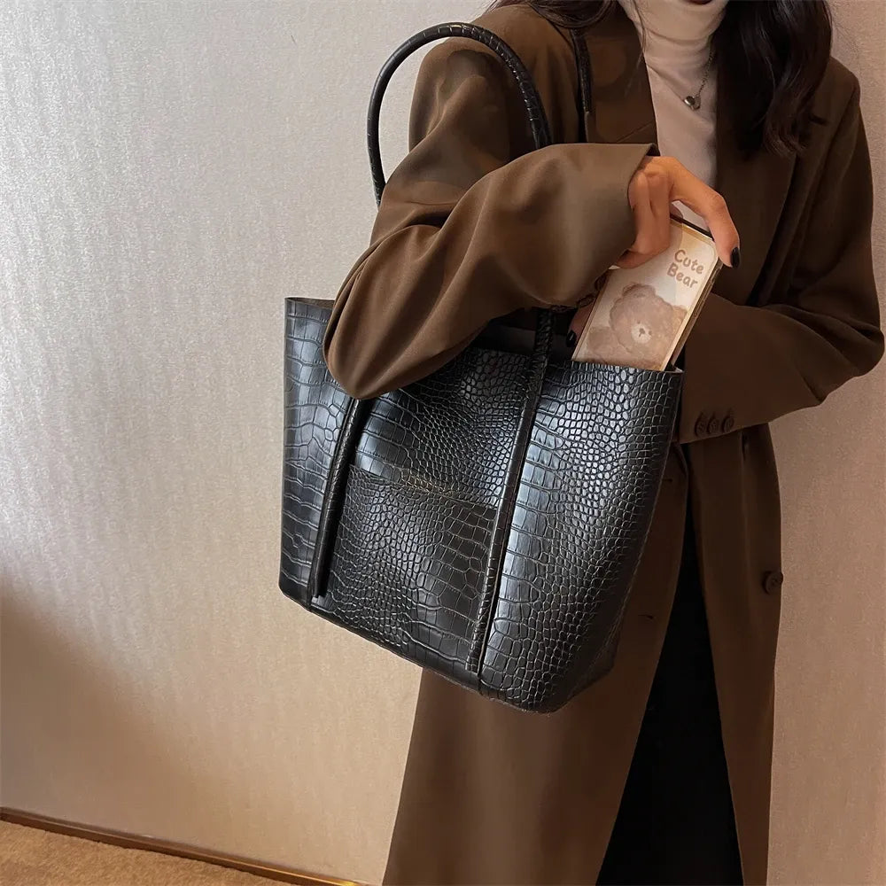 Bolsa Tote de Ombro Manhattan