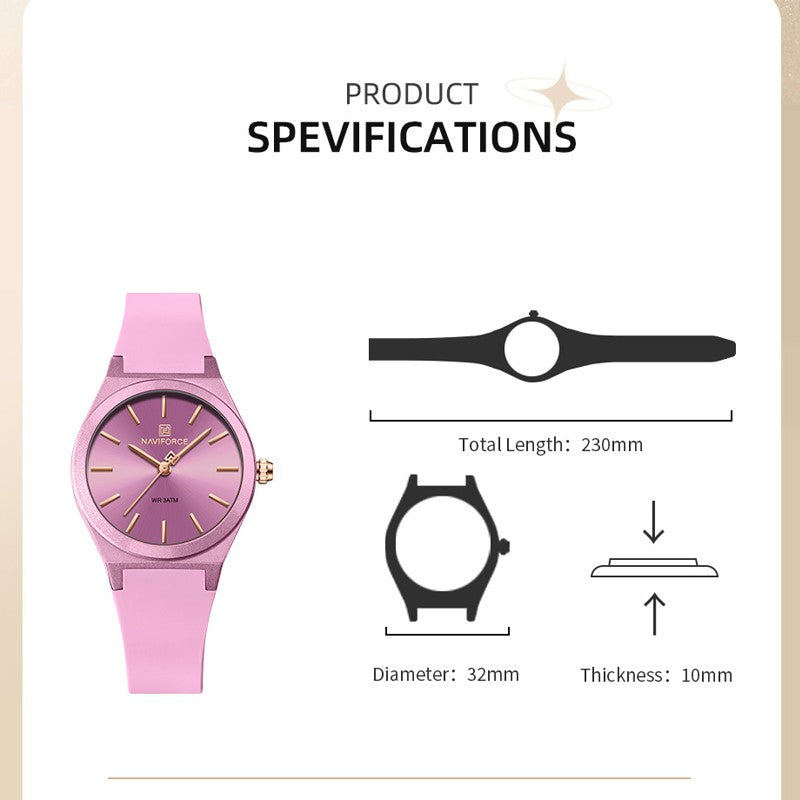 Relógio Pulseira Silicone Flow