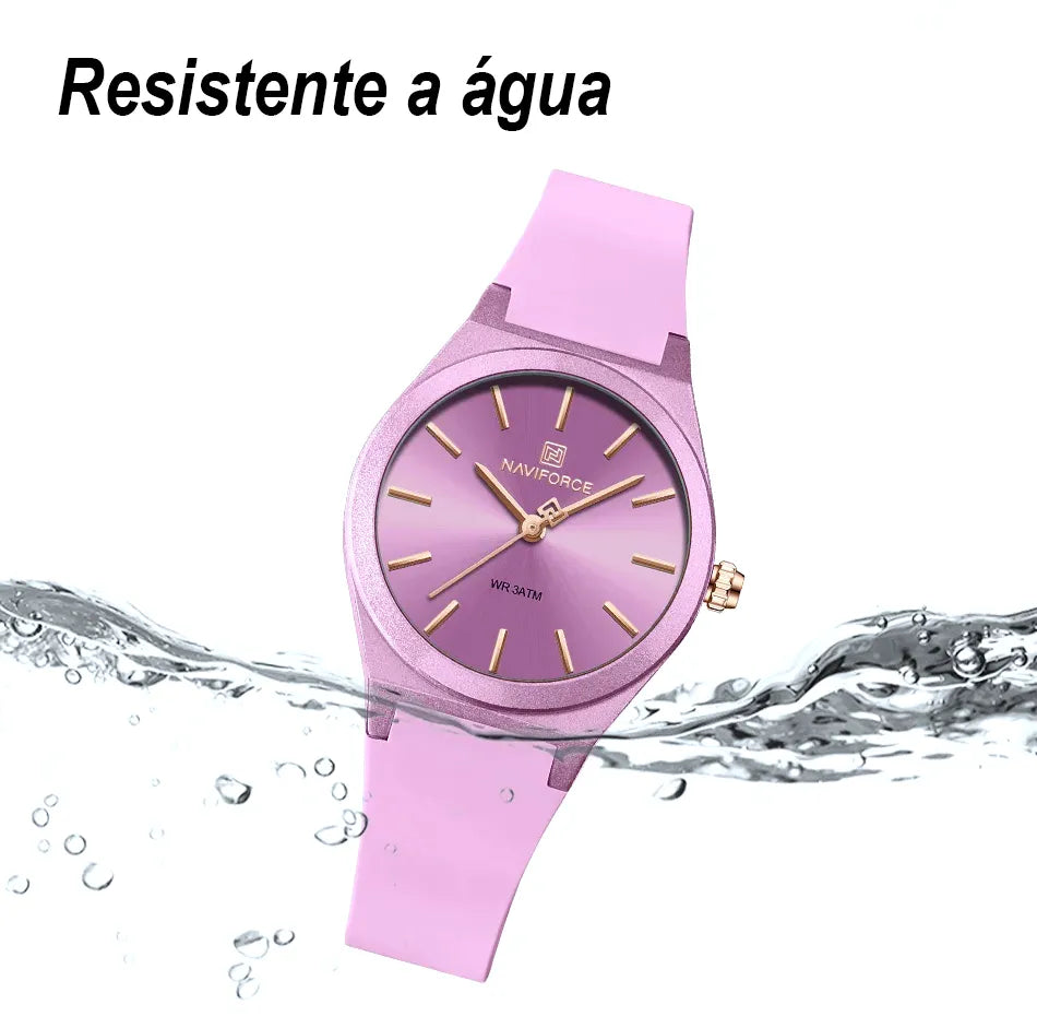 Relógio Pulseira Silicone Flow