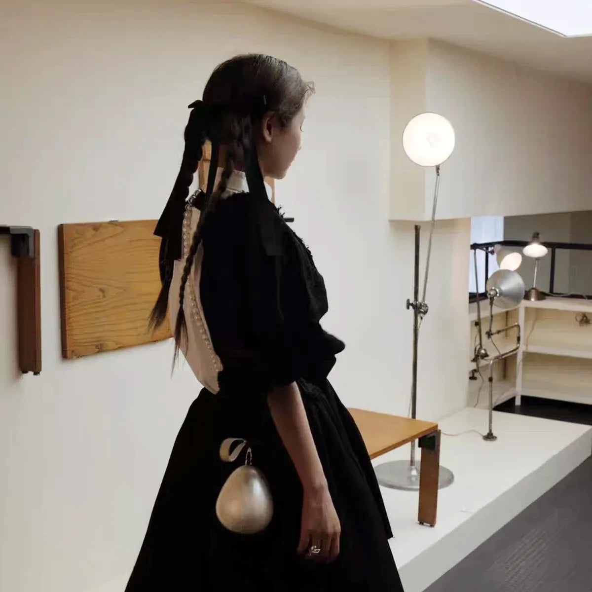 Mini Bolsa de Mão Pérola