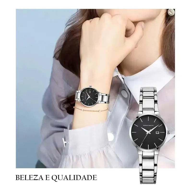 Relógio Aço Inoxidável Executive